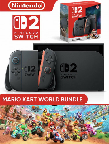 SW2 Nintendo Switch 2 Mario Kart World Bundle