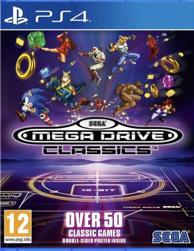 PS4 Sega Mega Drive Classics 50 Games