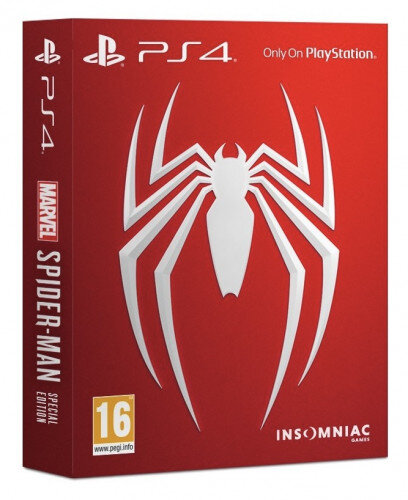 PS4 Spider Man 2018 Steelbook